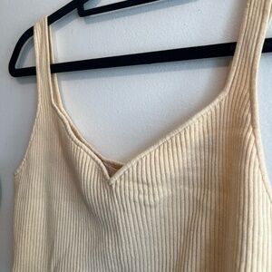 [NWT] H&M Ribbed Sleeveless Top